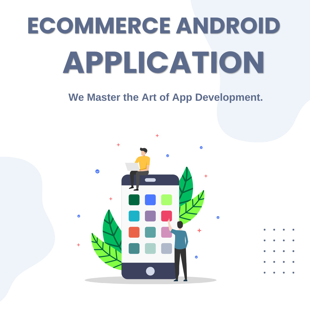 image of android development service eccommerce application